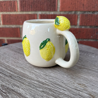 Market Finds Lemon Mug
