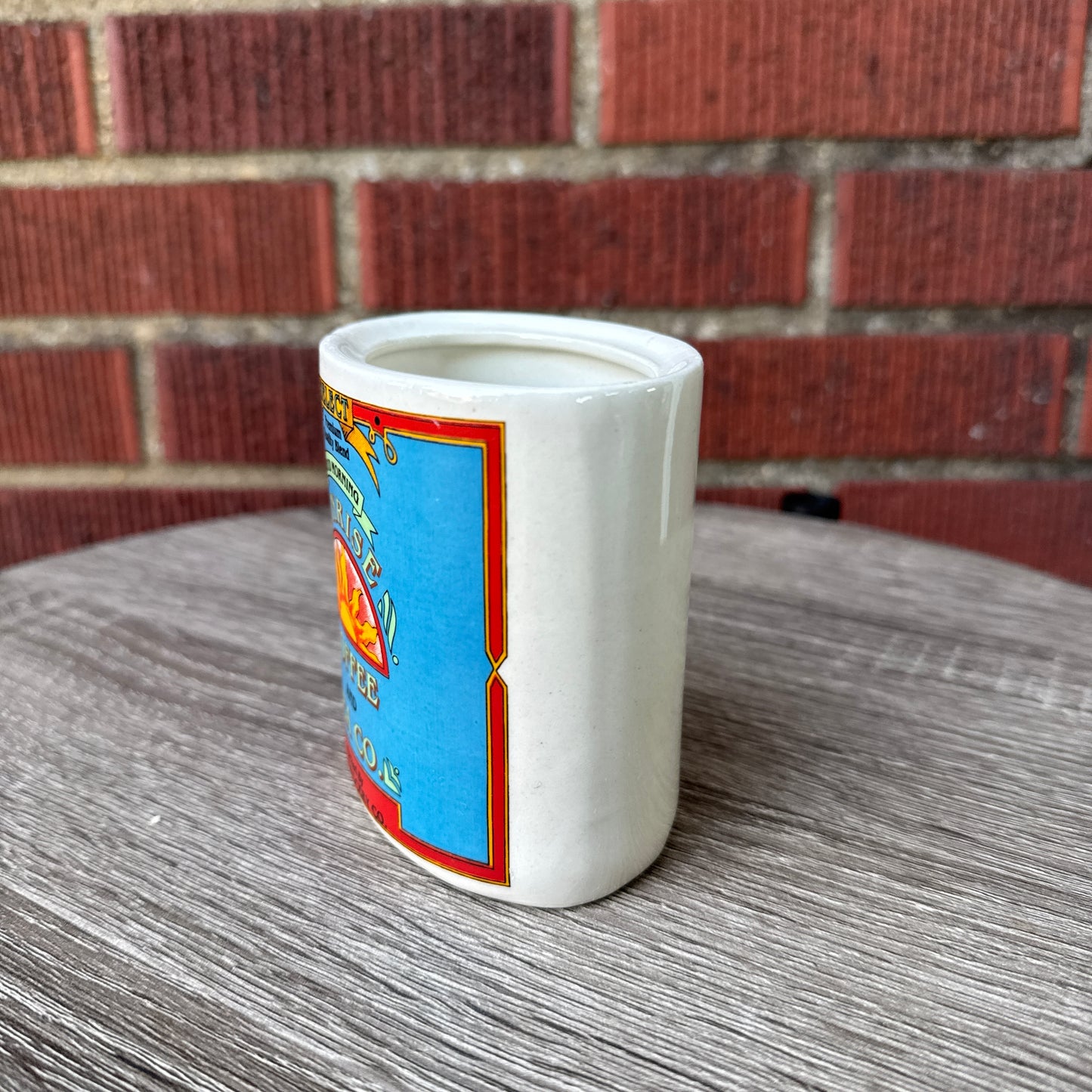 Vintage Ceramic Good Morning Coffee Canister