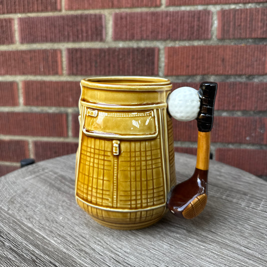 Vintage Golf Club Bag Mug