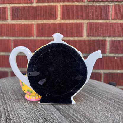 Mary Engelbreit Teacup & Saucer Mantle Clock