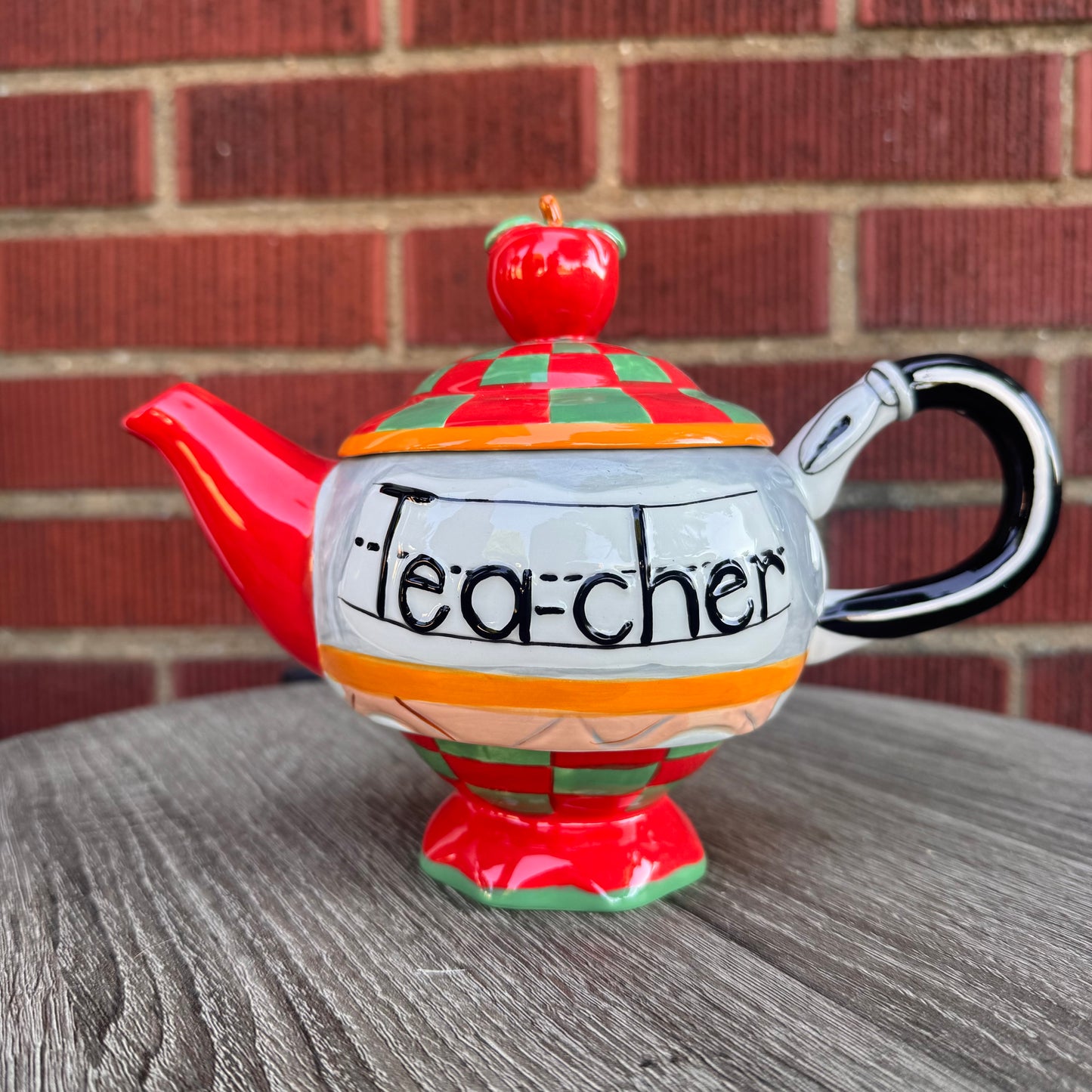 Peggy Turchette Teacher Teapot