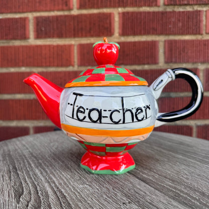 Peggy Turchette Teacher Teapot