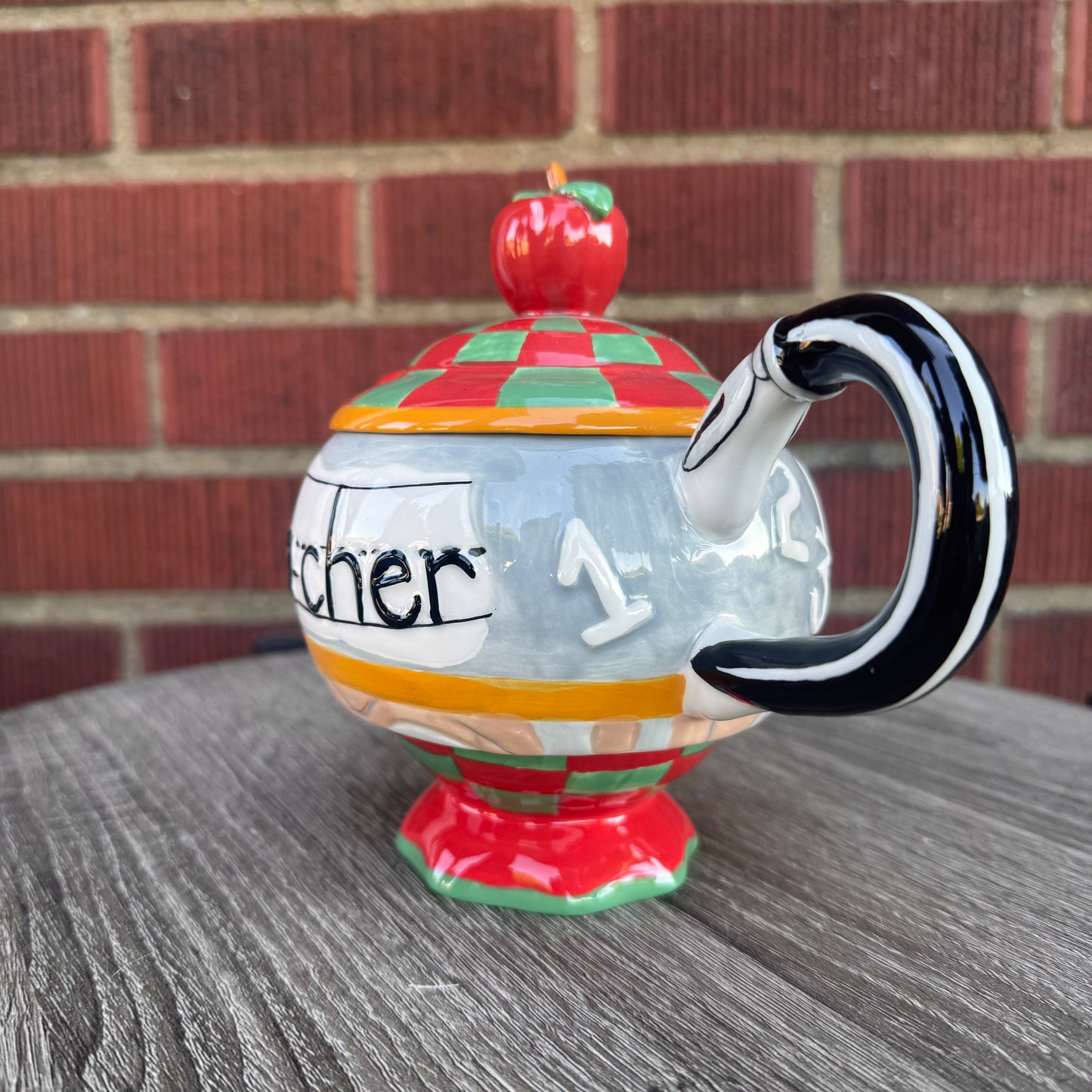 Peggy Turchette Teacher Teapot