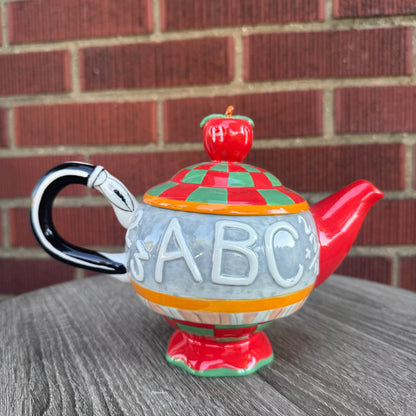 Peggy Turchette Teacher Teapot