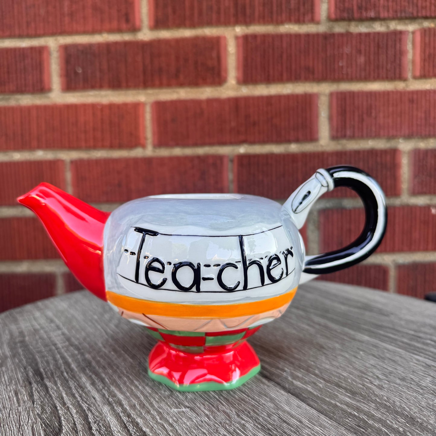 Peggy Turchette Teacher Teapot