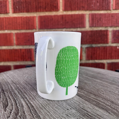 Kate Spade "Hopscotch Drive About Town" Mug