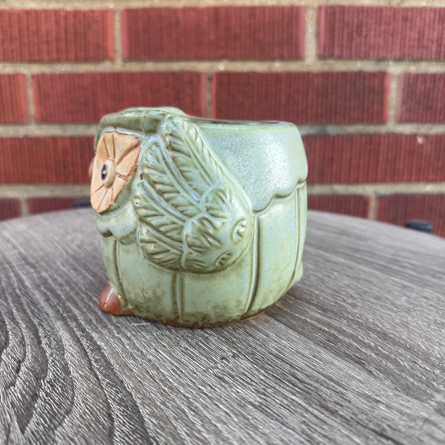 Ceramic Owl Planter (Small)