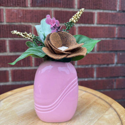 Pink Wavy Line Bouquet