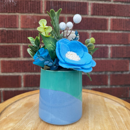 Color Block Mug Bouquets