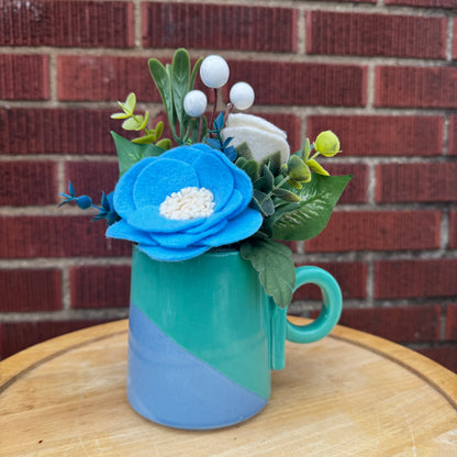 Color Block Mug Bouquets