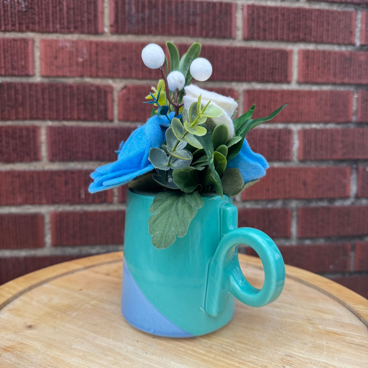 Color Block Mug Bouquets