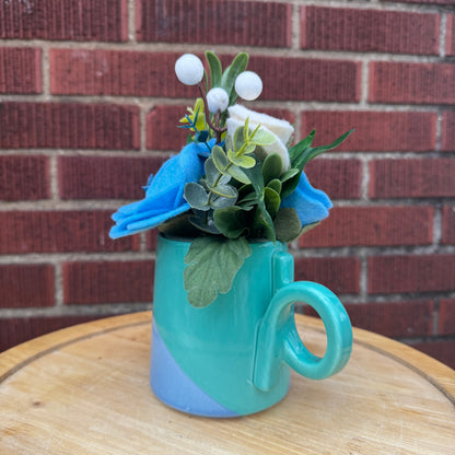 Color Block Mug Bouquets