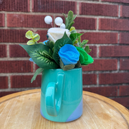 Color Block Mug Bouquets