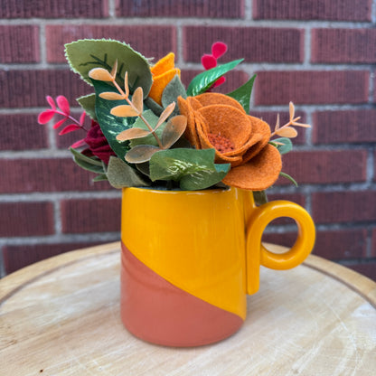 Color Block Mug Bouquets