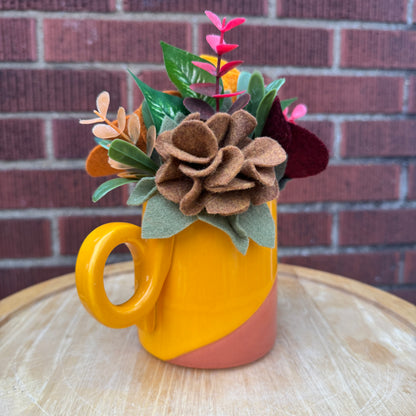 Color Block Mug Bouquets