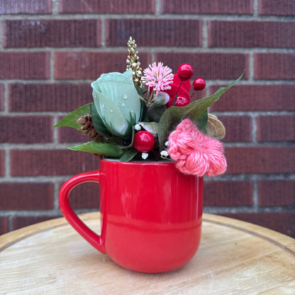 "I Dove You" Mug Bouquet