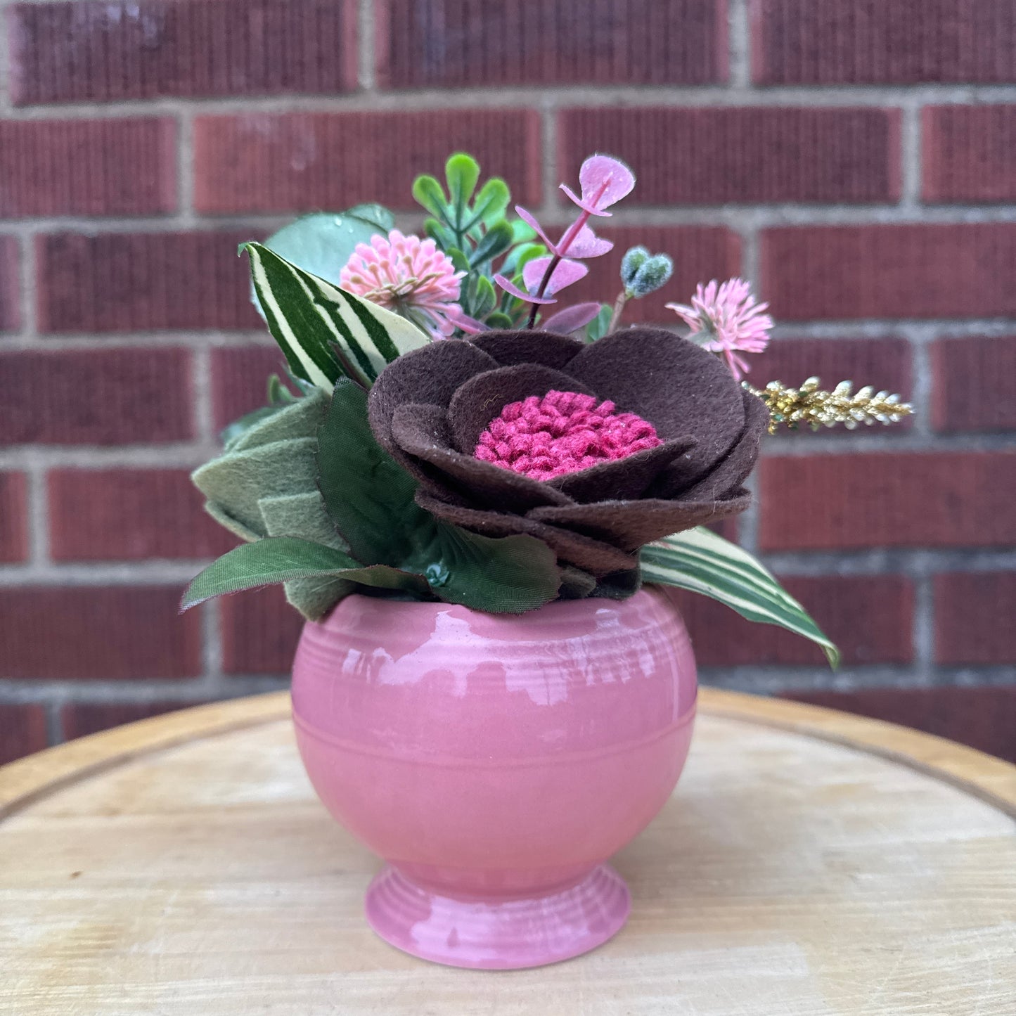 Pink FiestaWare Bouquet