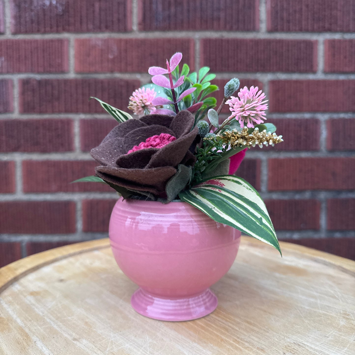 Pink FiestaWare Bouquet