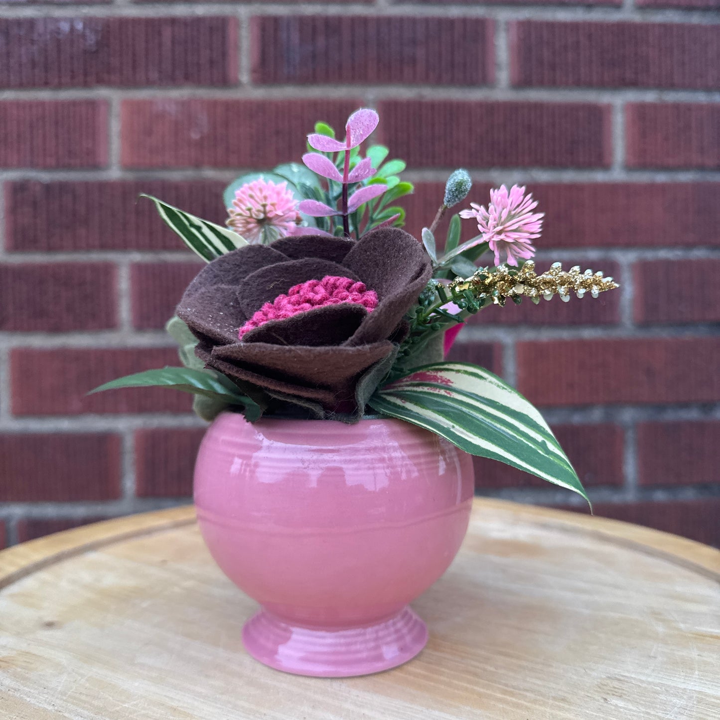 Pink FiestaWare Bouquet