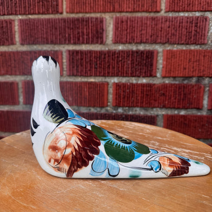 Tonala Mexico Bird Pottery Figurine