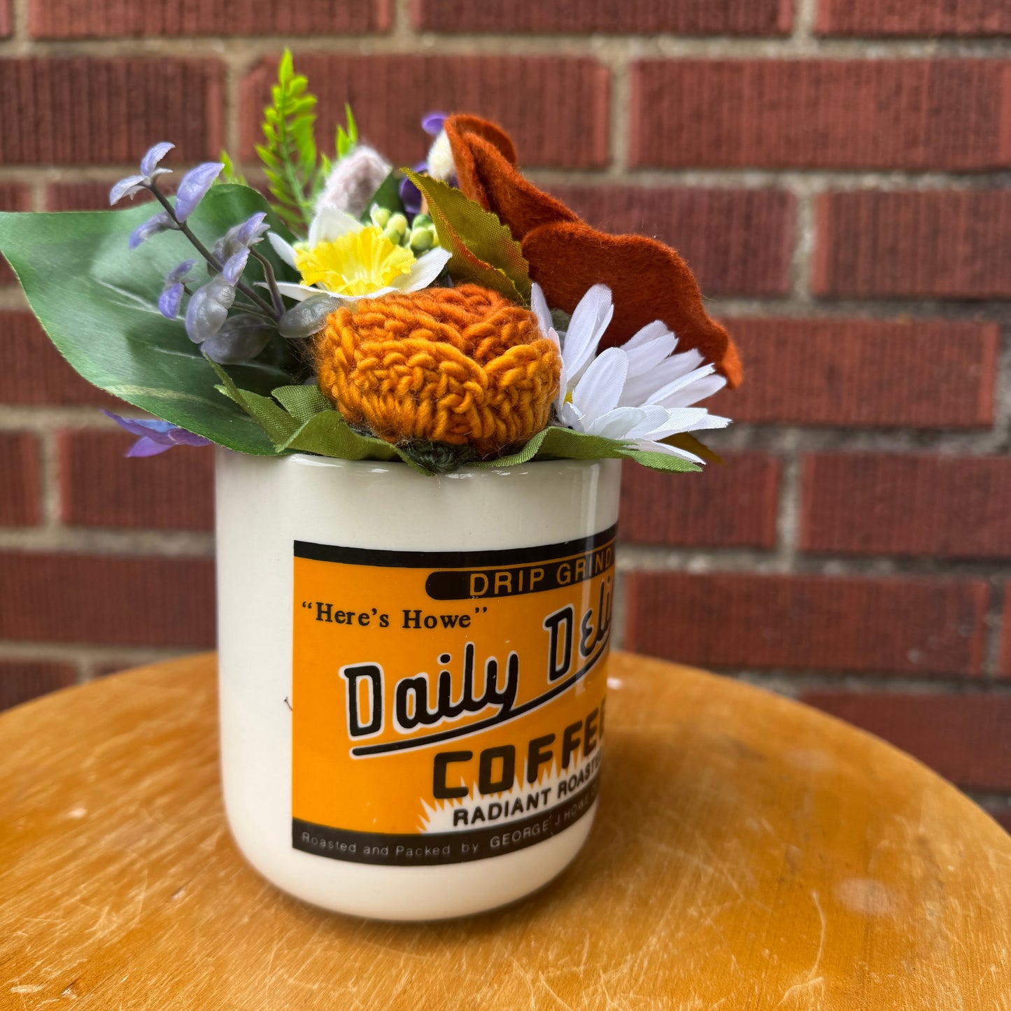 Vintage Daily Delight Coffee Mug Bouquet