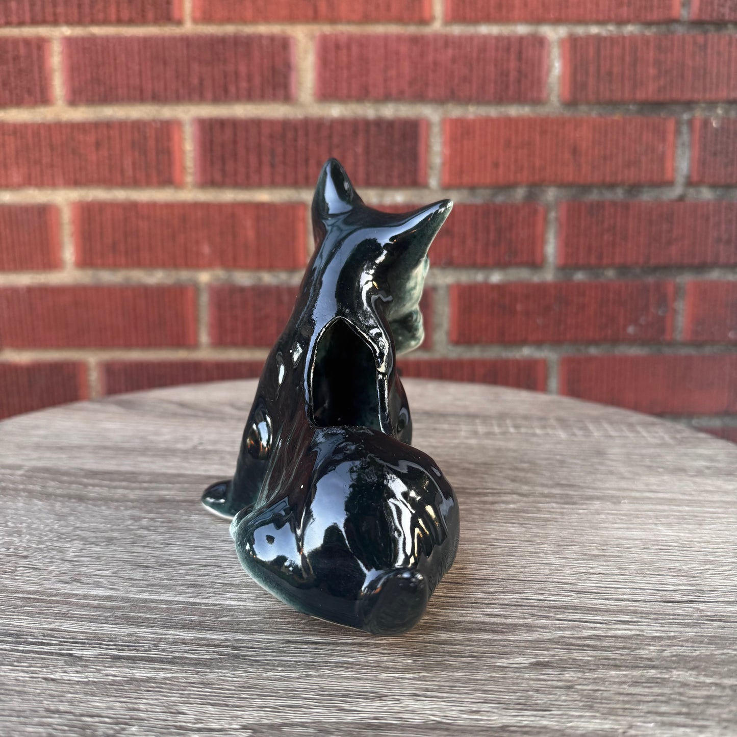 Vintage Scottie Terrier Dog Ceramic Planter