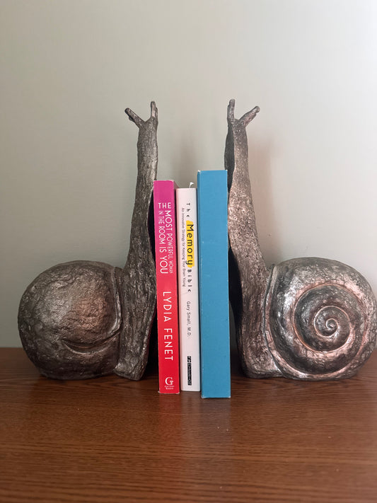 Snail BookEnds (2)