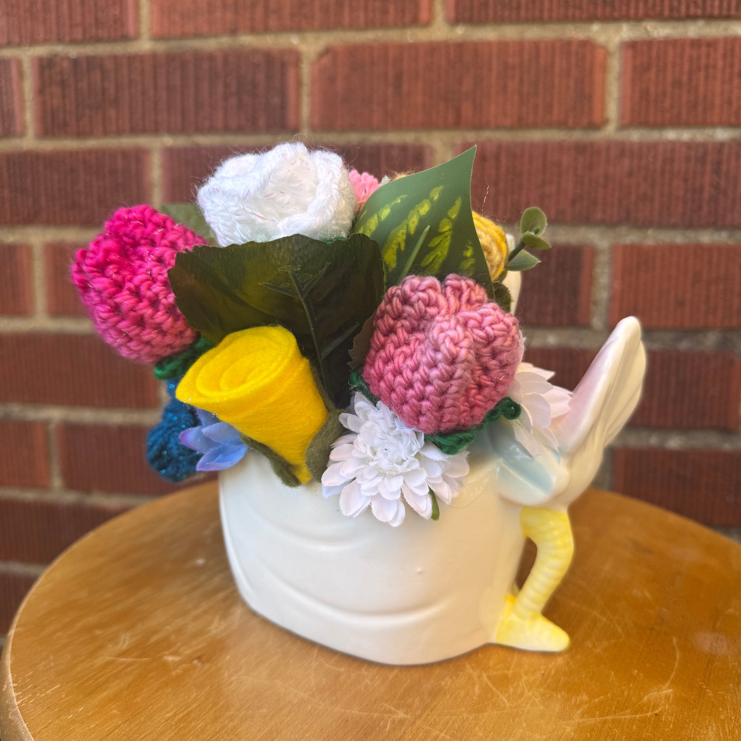 Vintage Stork/New Baby Bouquet