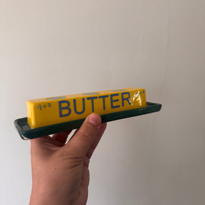 Ceramic Butter Candle Holder