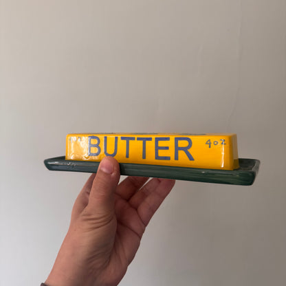Ceramic Butter Candle Holder