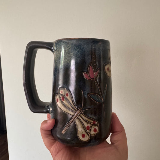 Dragonfly Butterfly Mug (Custom Bouquet)