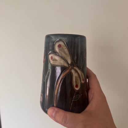 Dragonfly Butterfly Mug (Custom Bouquet)