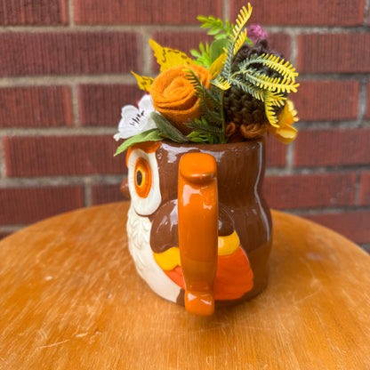 Better Homes & Gardens Owl Mug Bouquet