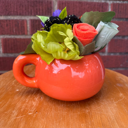 Jackolantern Face Mug Bouquet