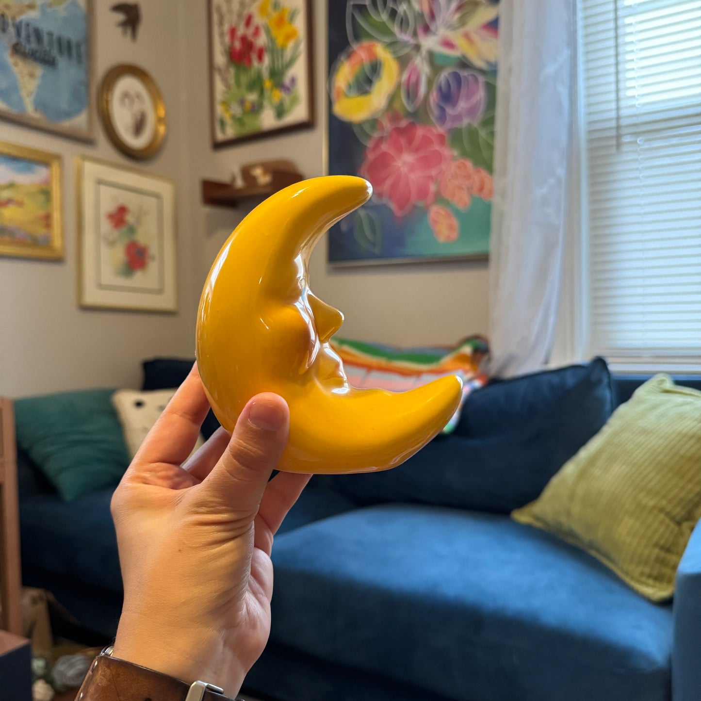 Ceramic Man in the Moon