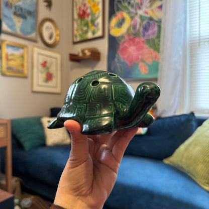 Ceramic Green Turtle