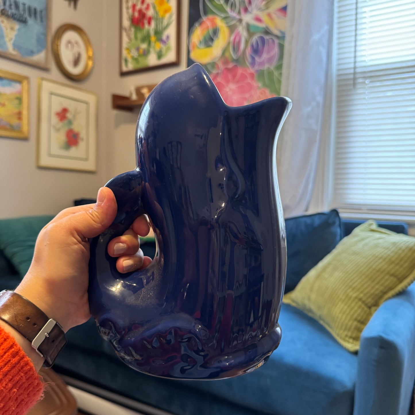 Blue Whale Pitcher