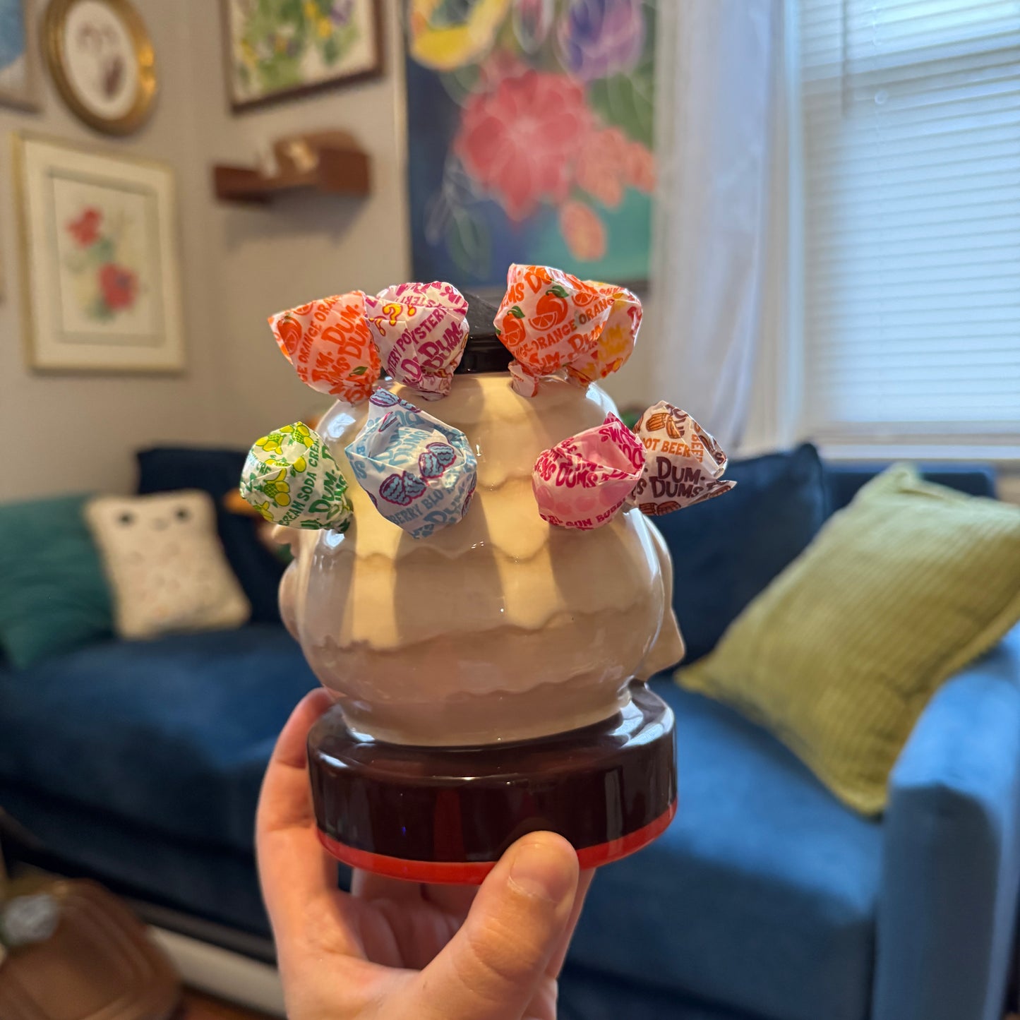 Tootsie Roll Owl Loli-Pop Holder