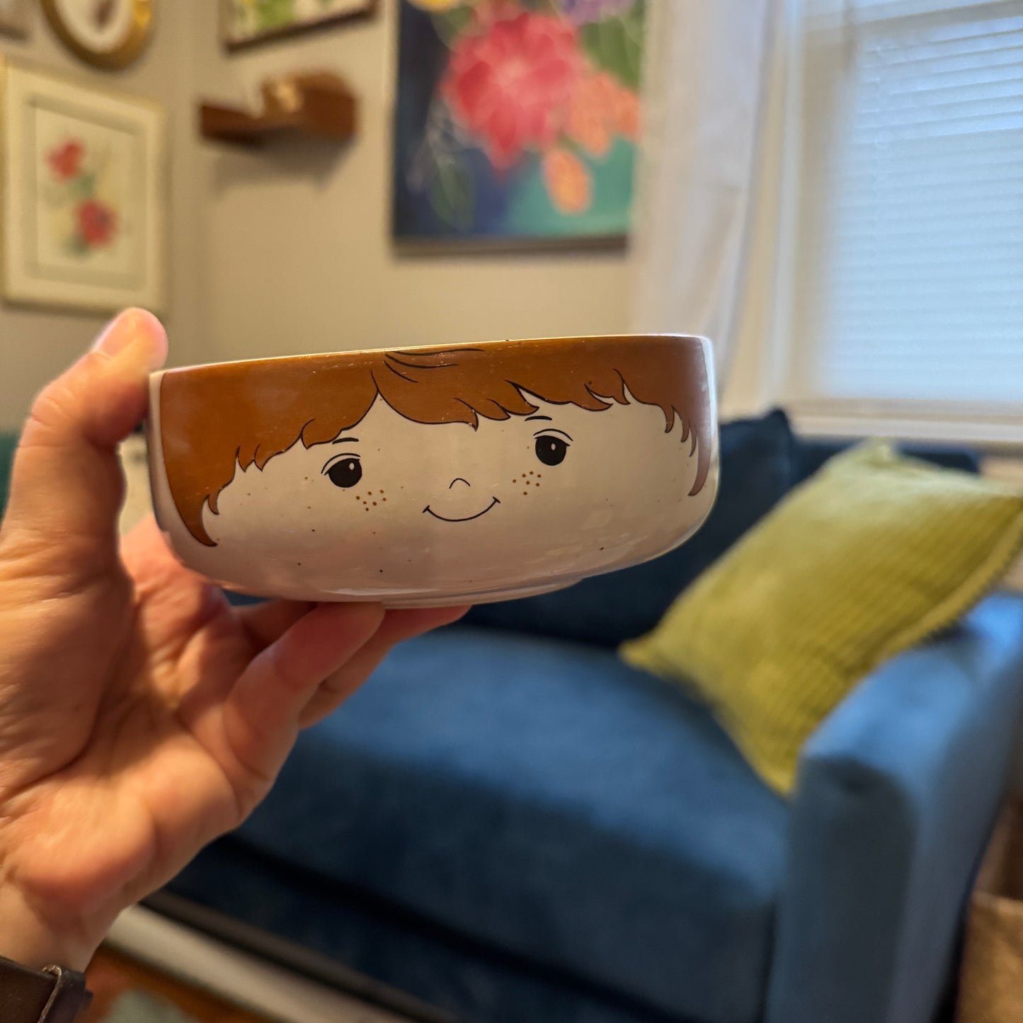 Vintage Farmer Breakfast Stacking Set (Plate, Mug & Bowl)