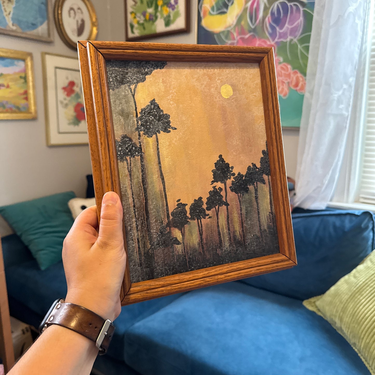 Vintage J. Hobdy Landscape Scene Artwork