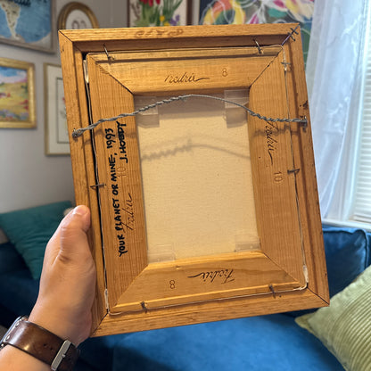 Vintage J. Hobdy Landscape Scene Artwork