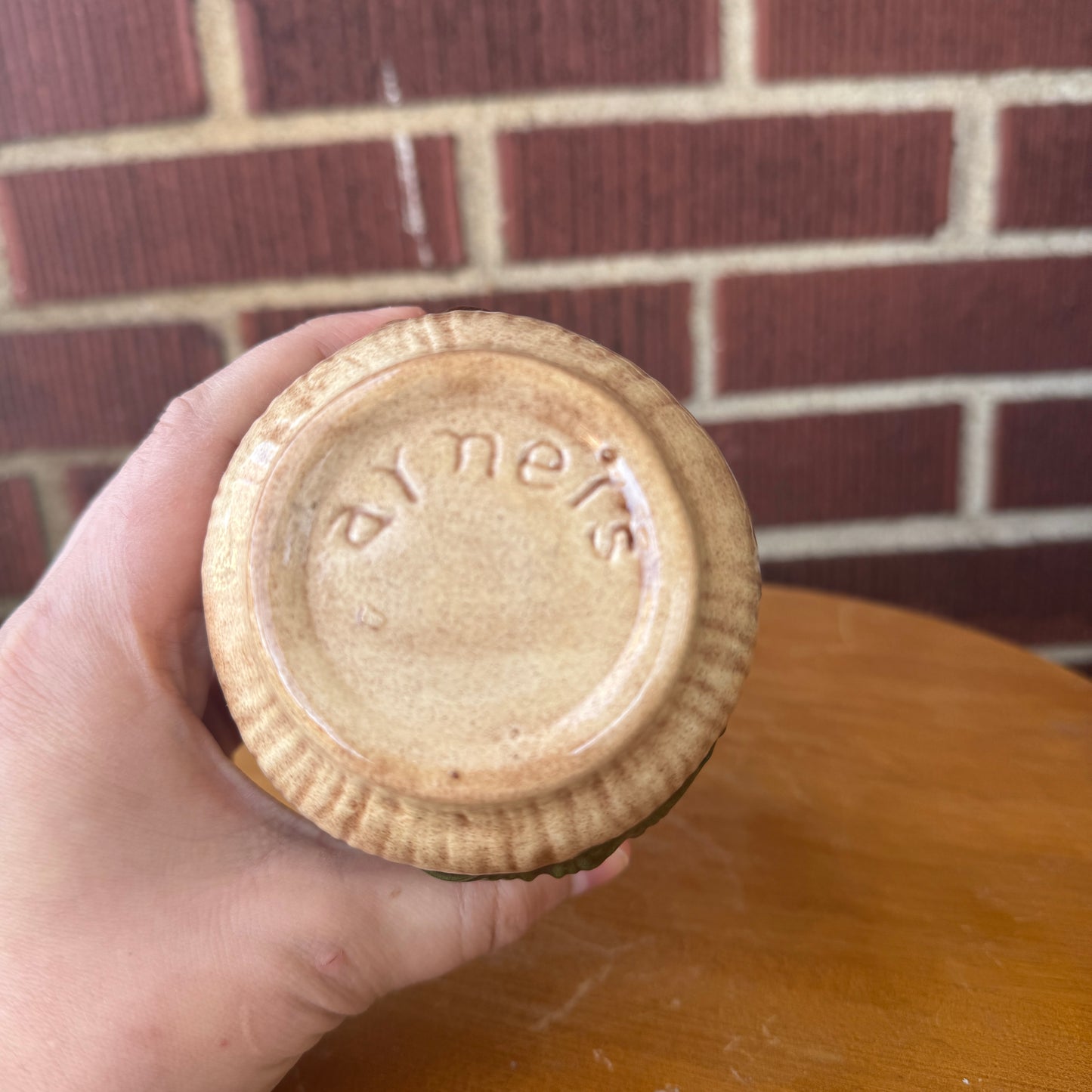 Vintage Arnel Ceramic Mushroom Tumbler