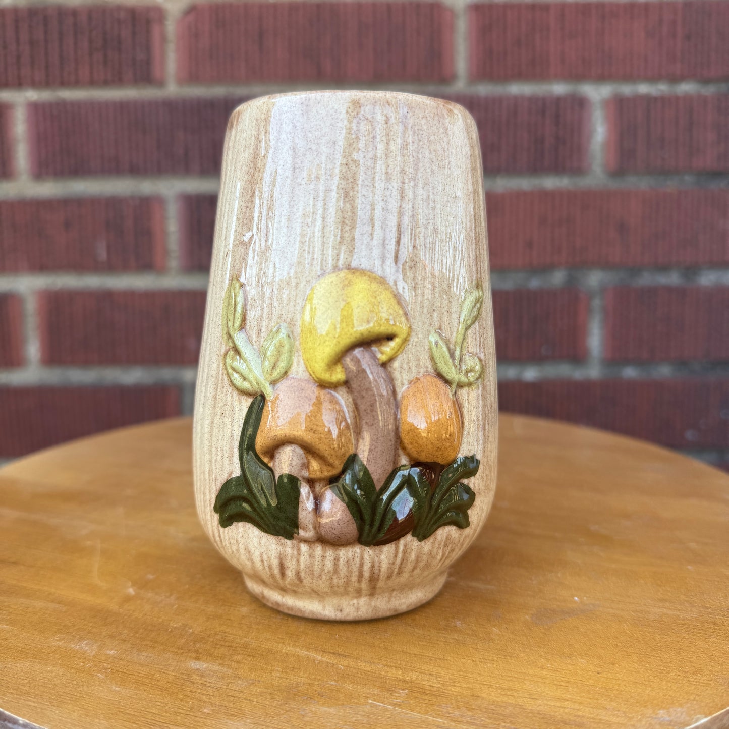 Vintage Arnel Ceramic Mushroom Tumbler