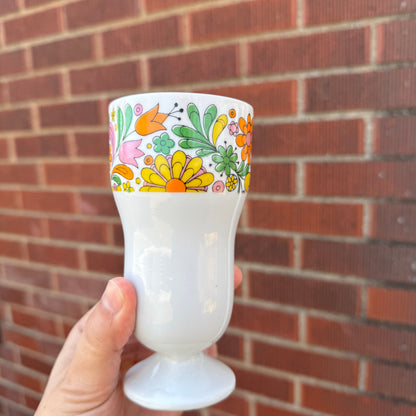 MidCentury Floral Parfait Tumbler