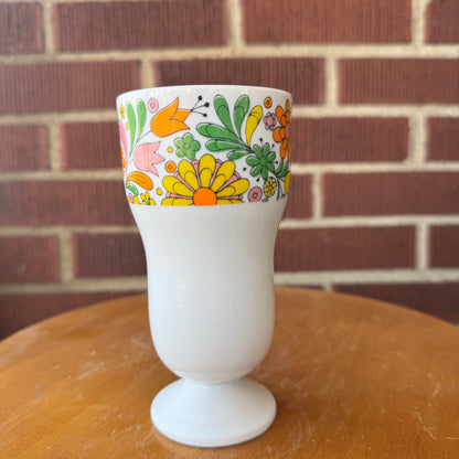 MidCentury Floral Parfait Tumbler