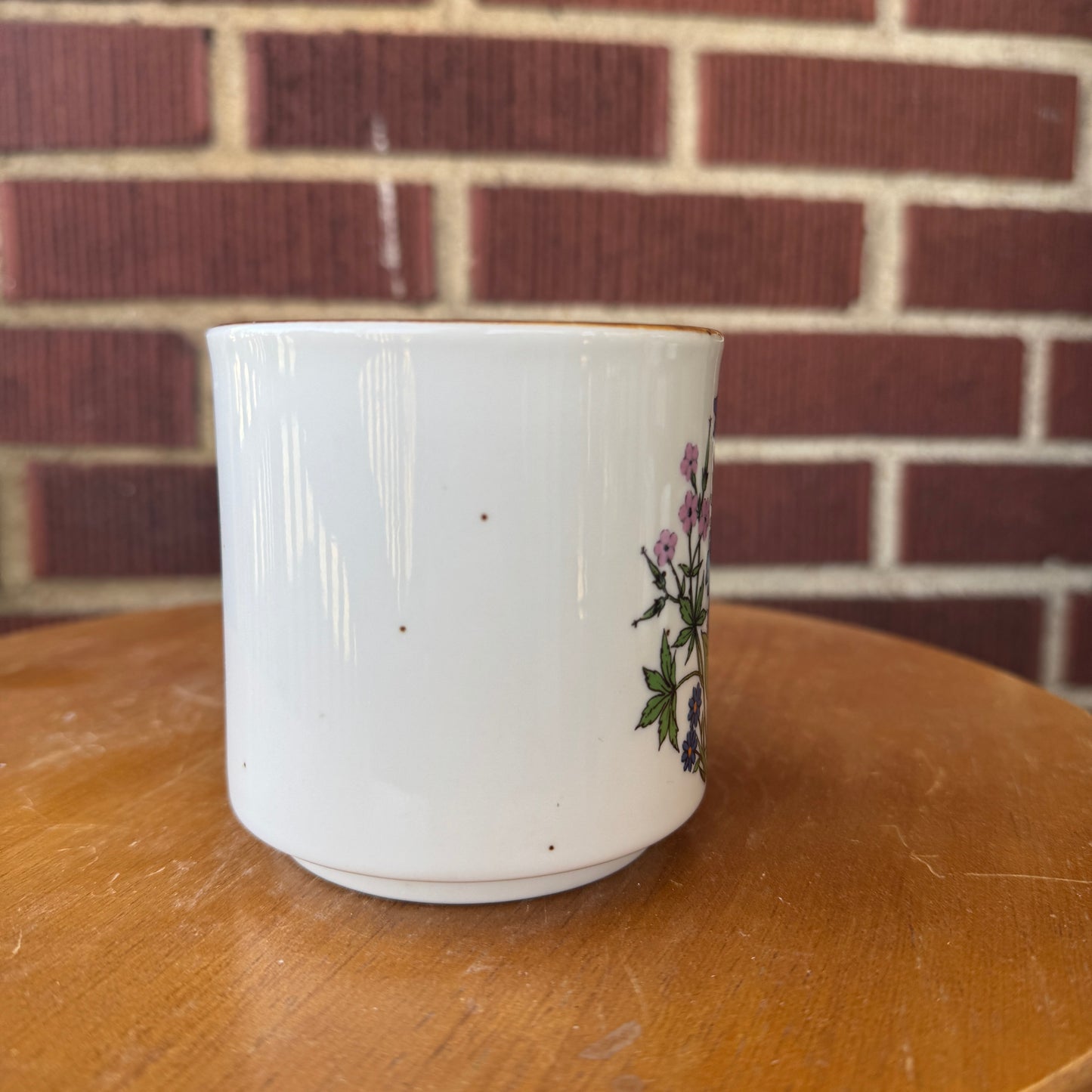 Vintage Japan Stoneware Mug (Blue)