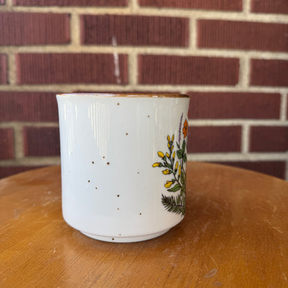 Vintage Japan Stoneware Mug (Yellow)