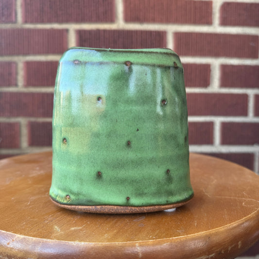 Green Pottery Vase/Planter