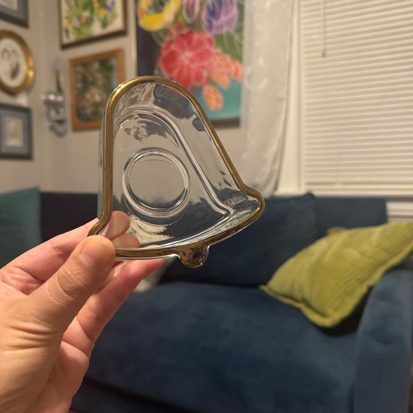 Holiday Gold by Indiana Glass 3 Pc. Party Set