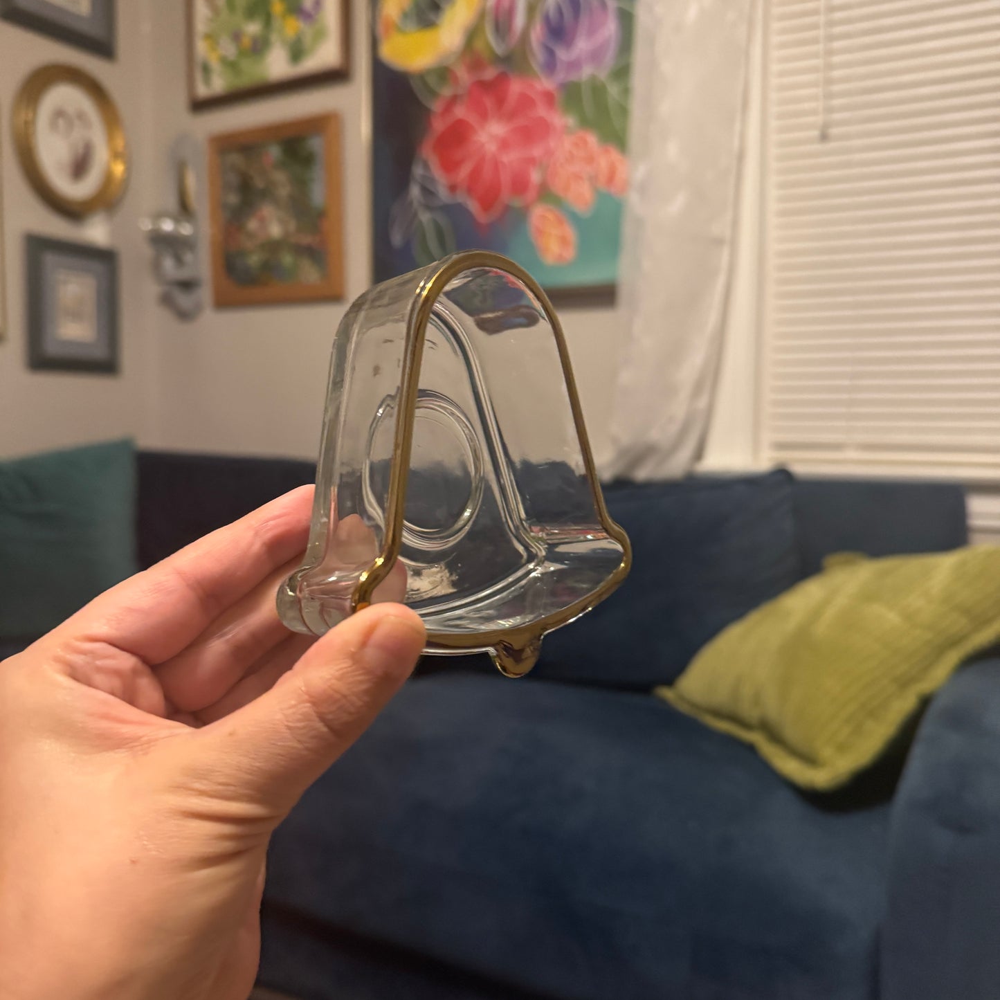 Holiday Gold by Indiana Glass 3 Pc. Party Set